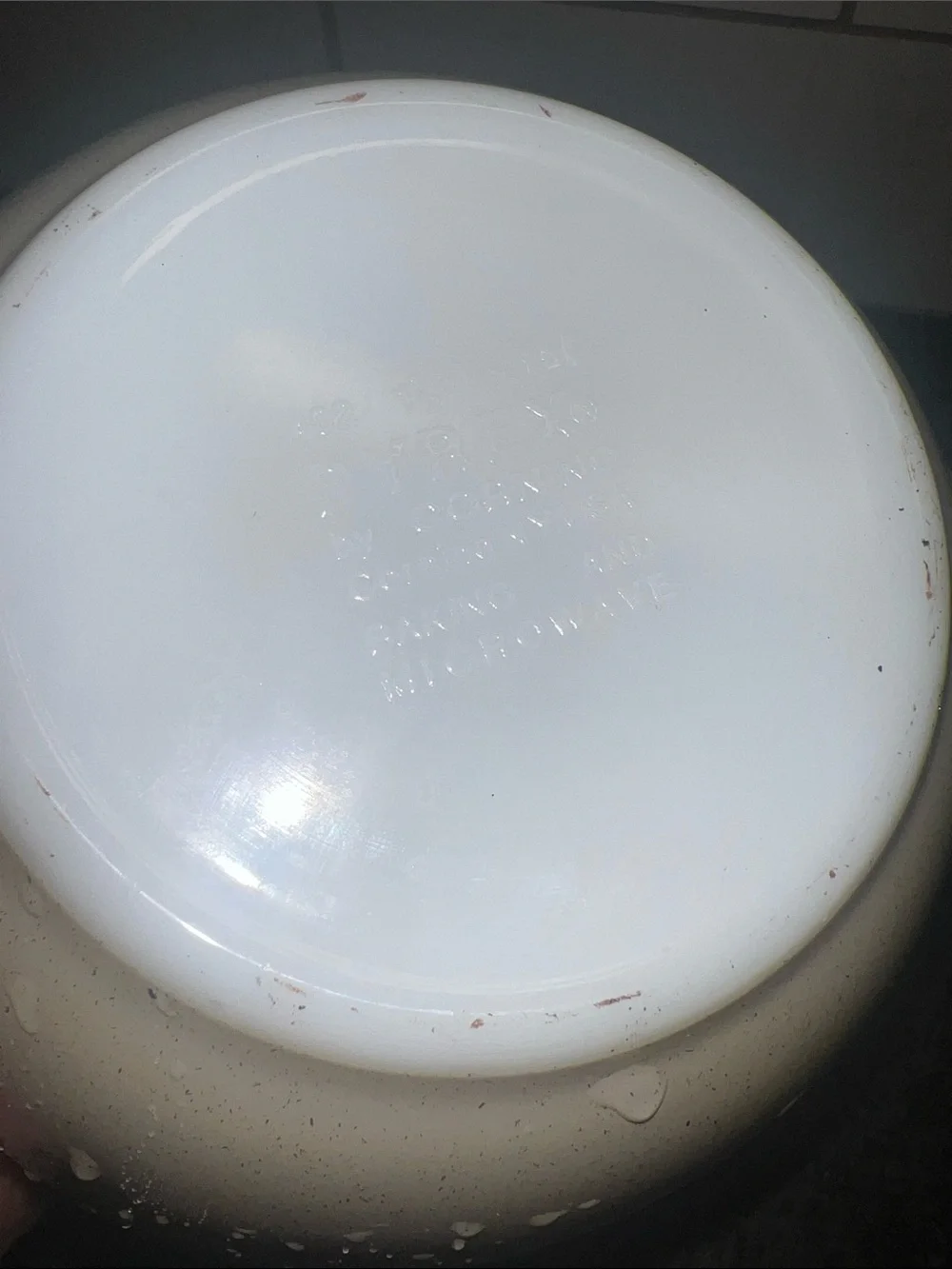 Pyrex set three